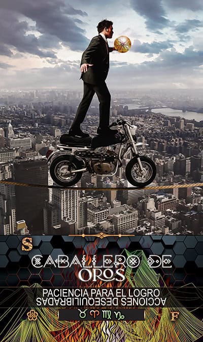 COINS 12 KNIGHT Balance and harmony in tarot readings symbolize spiritual equilibrium, intuitive insight, and guiding energies for achieving personal success and clarity.